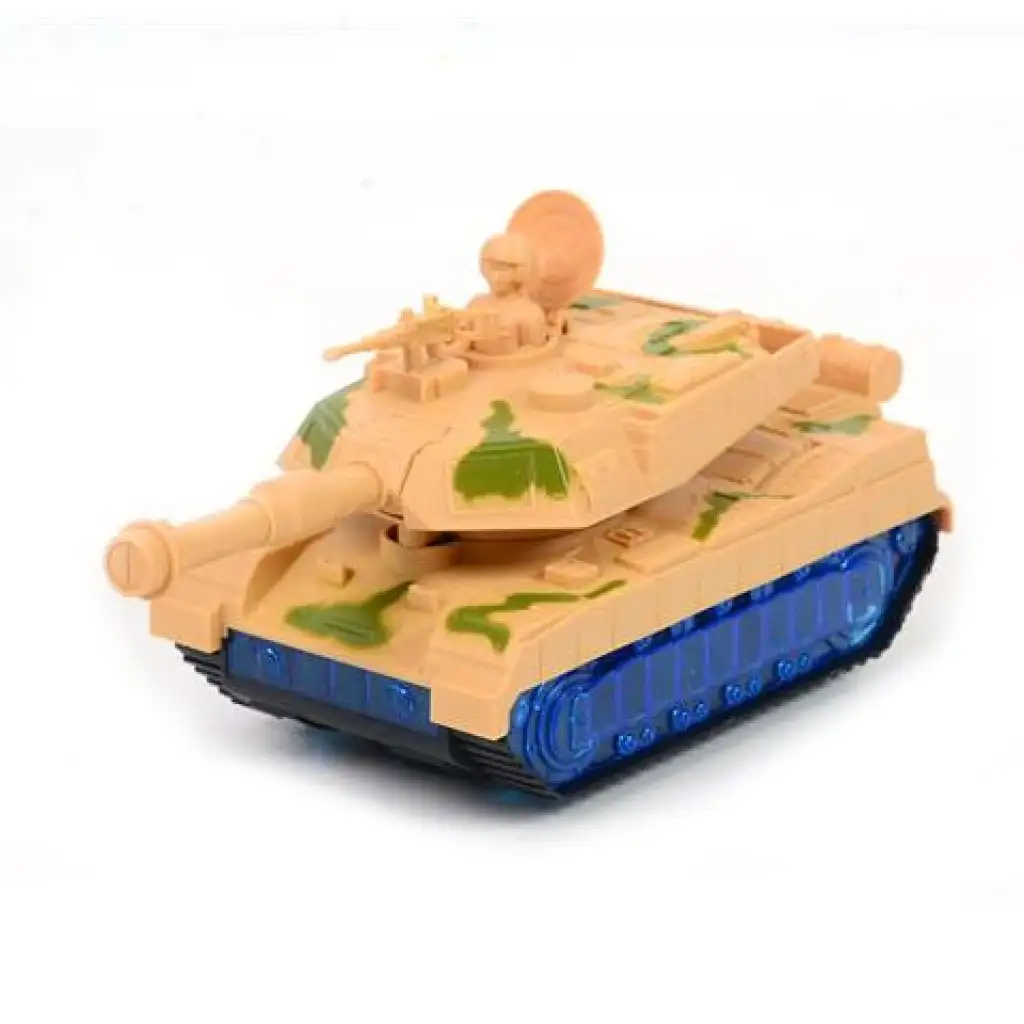 Világos terepmintás tank fénnyel és hanggal kép 1