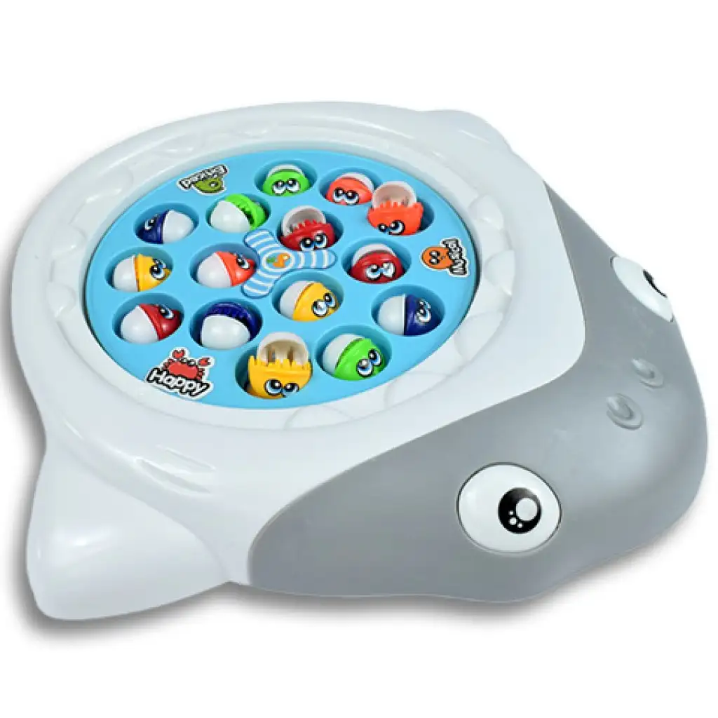 BabyFish: Elektrisches drehendes Angelspiel mit Hai und Geräusch kép 3