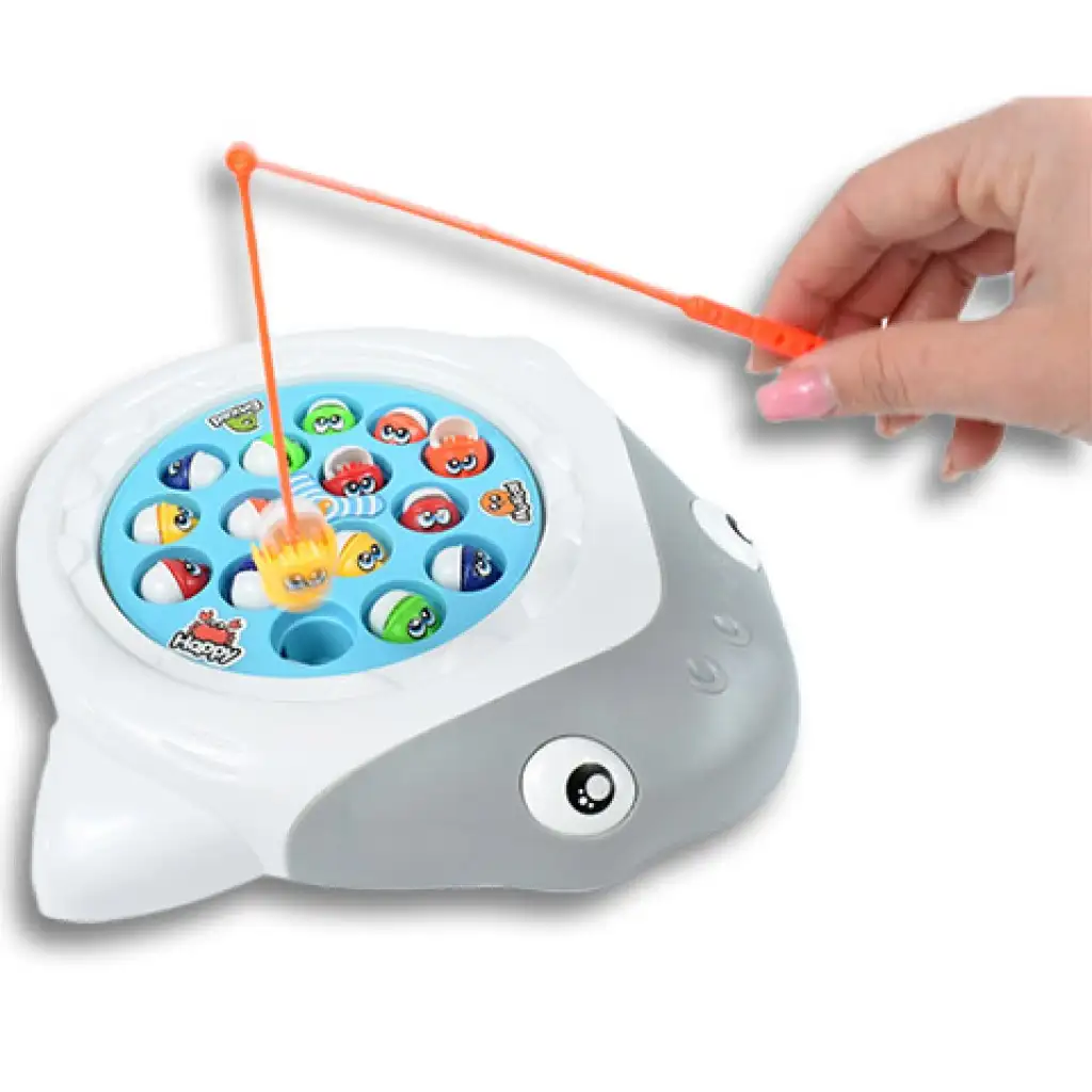 BabyFish: Elektrisches drehendes Angelspiel mit Hai und Geräusch kép 5
