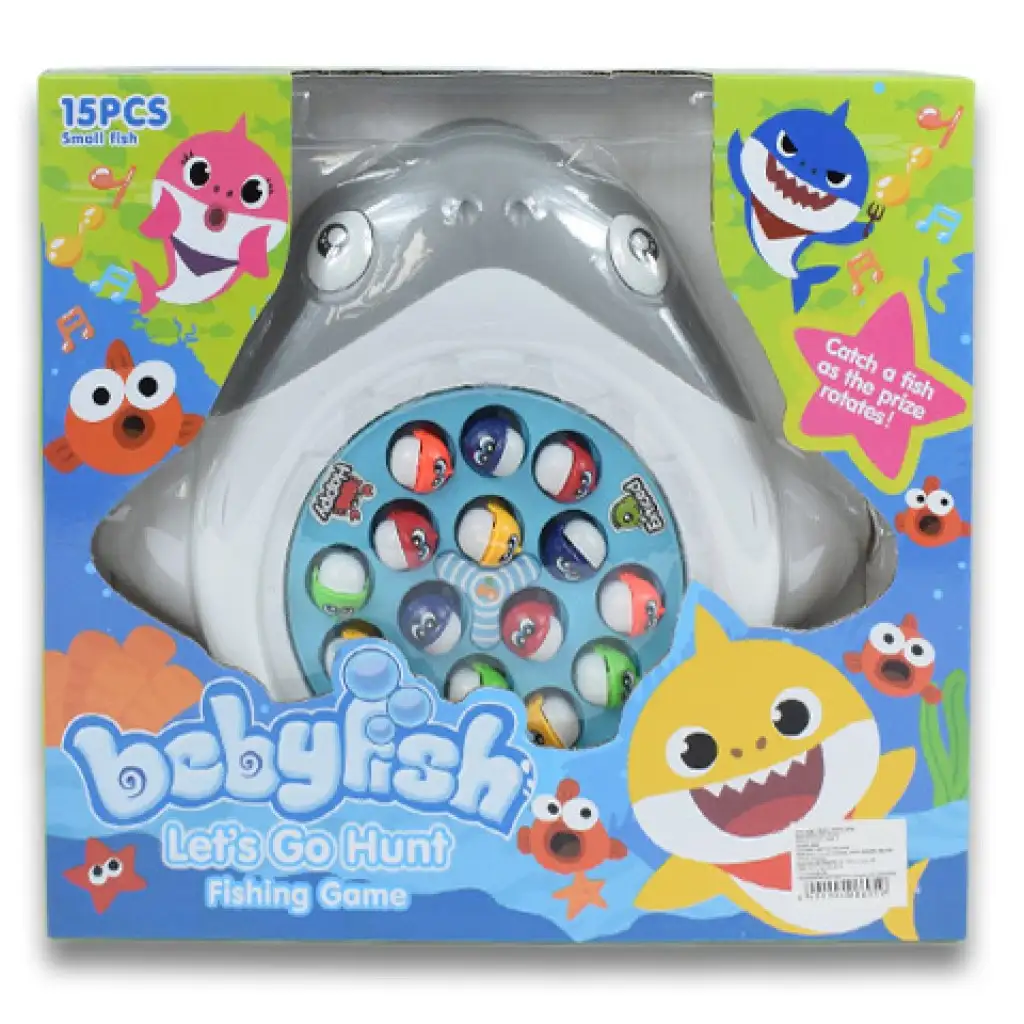 BabyFish: Elektrisches drehendes Angelspiel mit Hai und Geräusch kép 8