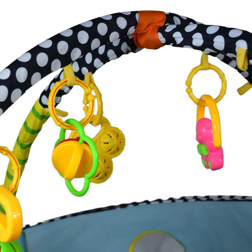 Schildkröten-Babypool mit Bällen und Zubehör 70x90cm kép 4