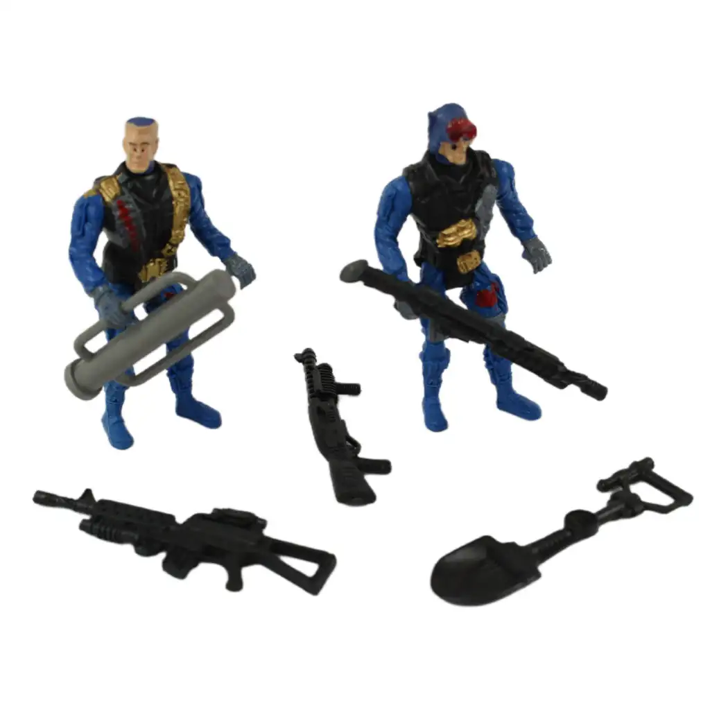 Police Pioneer: Polizeiset mit Figuren und Waffen in zwei Varianten kép 3