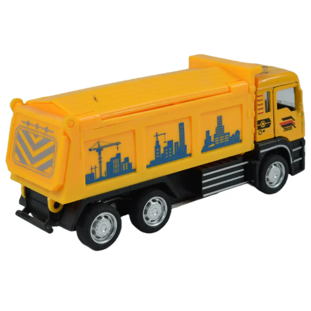 City Truck: Rückziehbarer Bau-Lkw in zwei Varianten 14cm kép 4