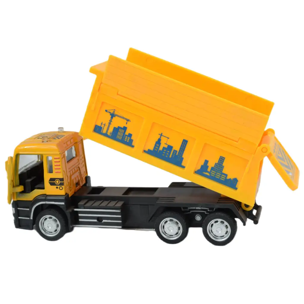 City Truck: Rückziehbarer Bau-Lkw in zwei Varianten 14cm kép 3