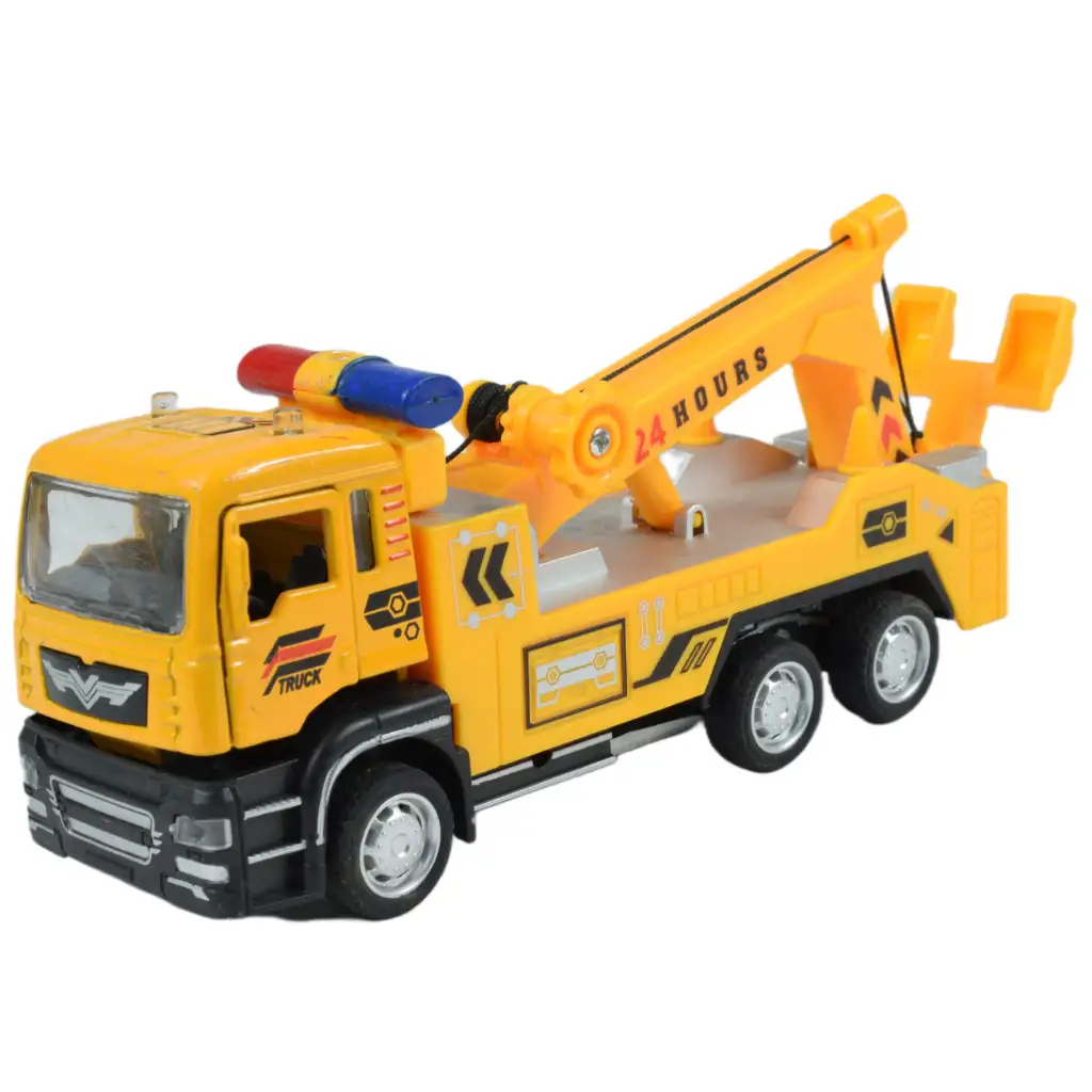 City Truck: Rückziehbarer Bau-Lkw in zwei Varianten 14cm kép 5