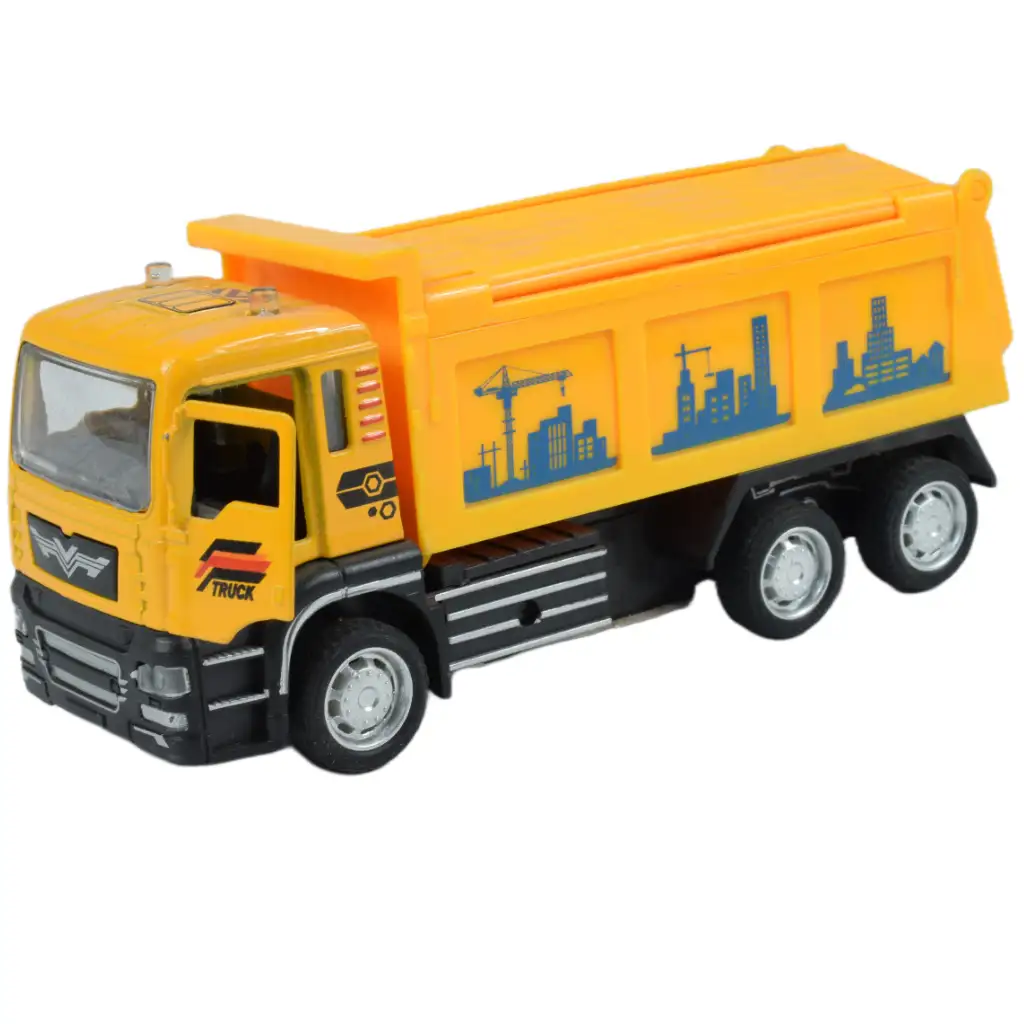 City Truck: Rückziehbarer Bau-Lkw in zwei Varianten 14cm kép 2