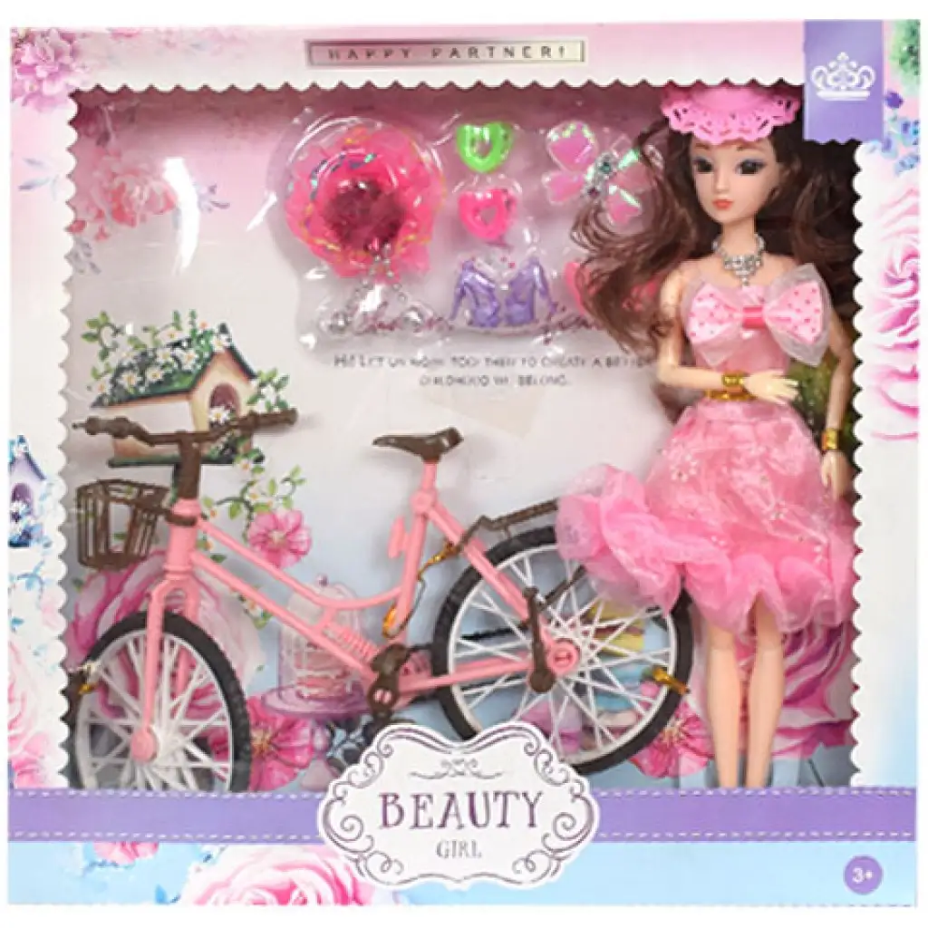 Beauty Girl Best Friends Modepuppe Set mit Zubehör kép 2