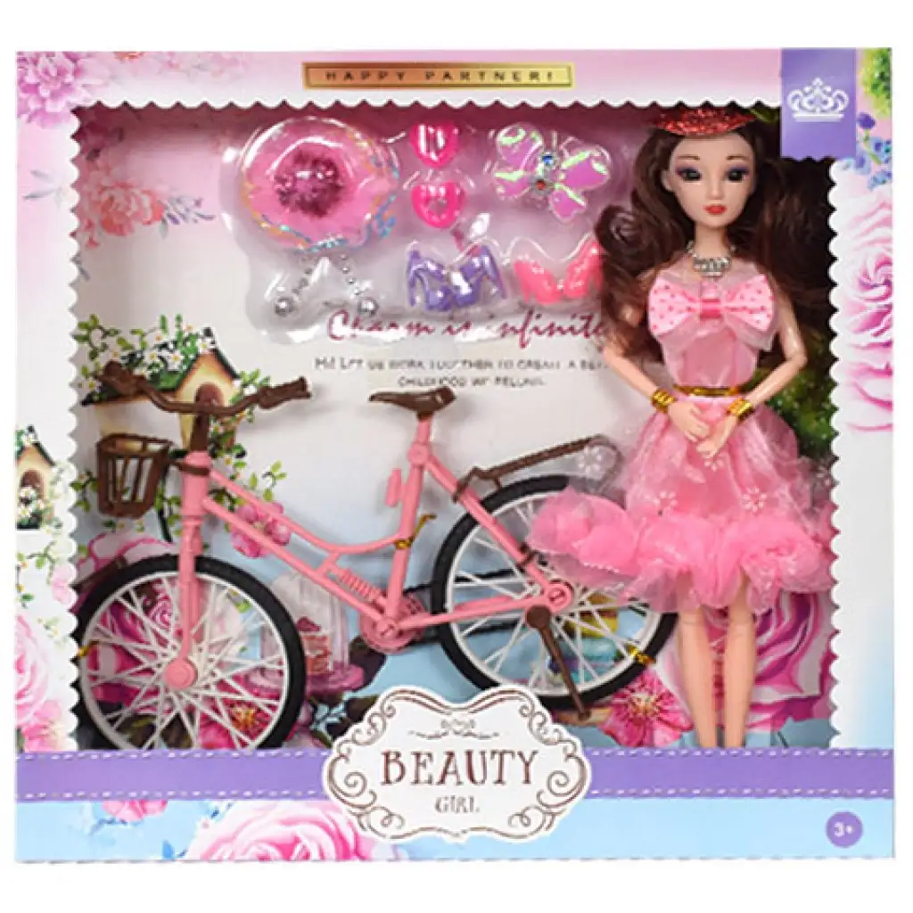Beauty Girl Best Friends Modepuppe Set mit Zubehör kép 3