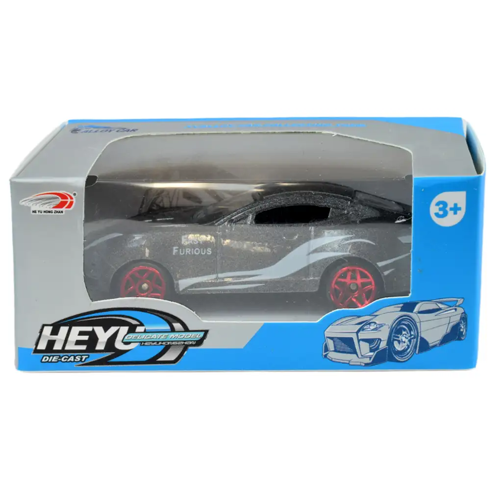Die-Cast: Metall-Sportwagen in verschiedenen Varianten 1/64 1 Stk kép 6
