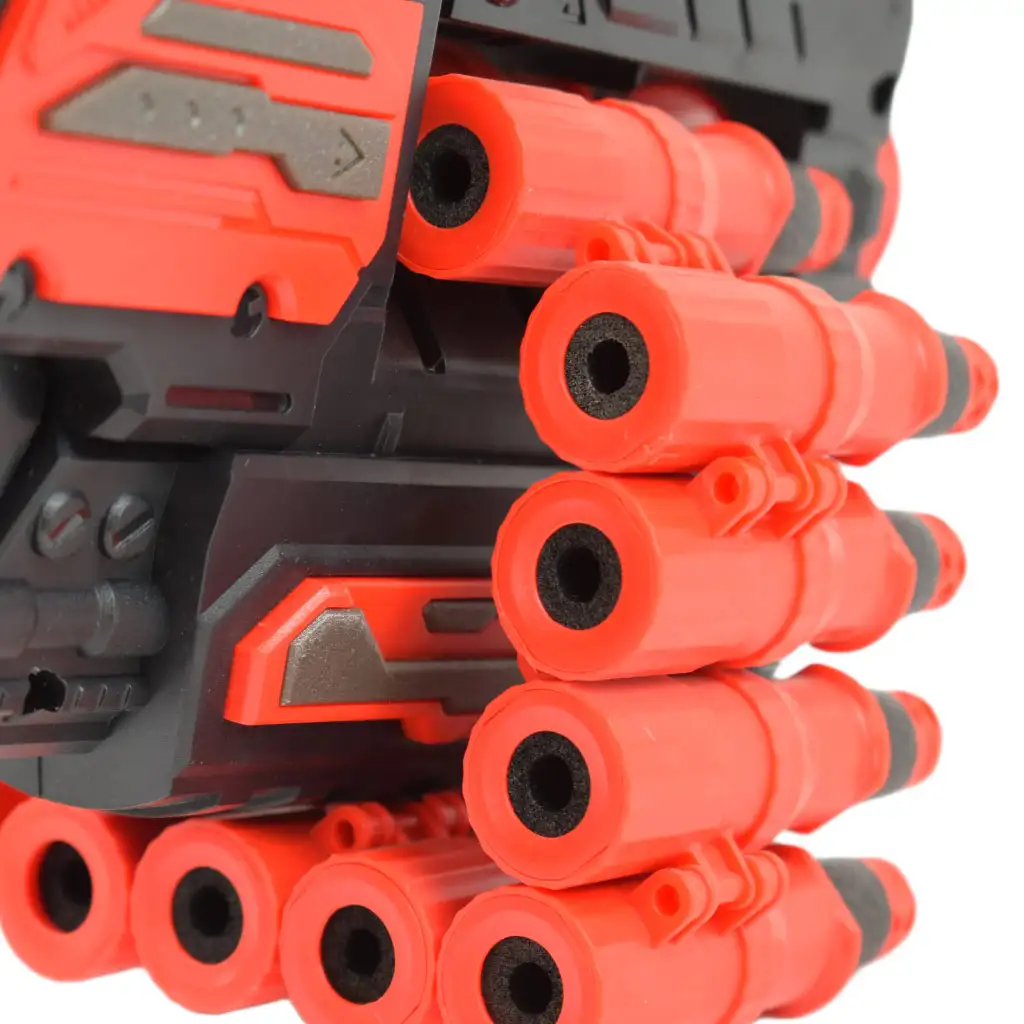 Rattle Belt Track Pro: Schaumstoffschusswaffe mit Magazin und Munition, Schussweite 18 Meter kép 4