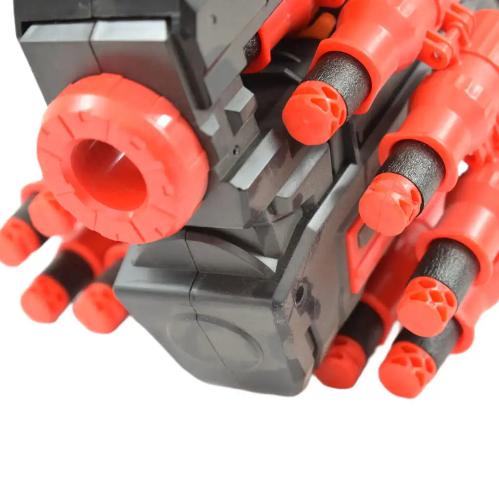 Rattle Belt Track Pro: Schaumstoffschusswaffe mit Magazin und Munition, Schussweite 18 Meter kép 5