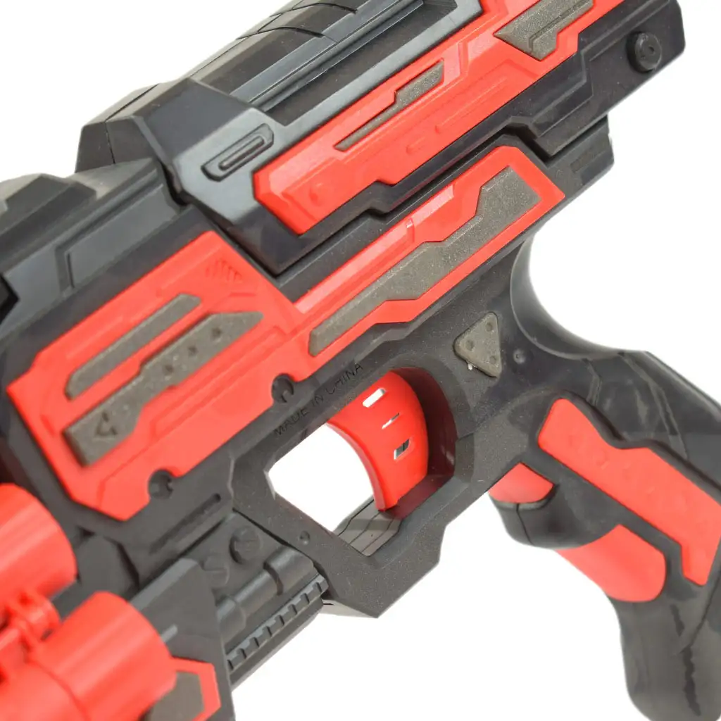 Rattle Belt Track Pro: Schaumstoffschusswaffe mit Magazin und Munition, Schussweite 18 Meter kép 6