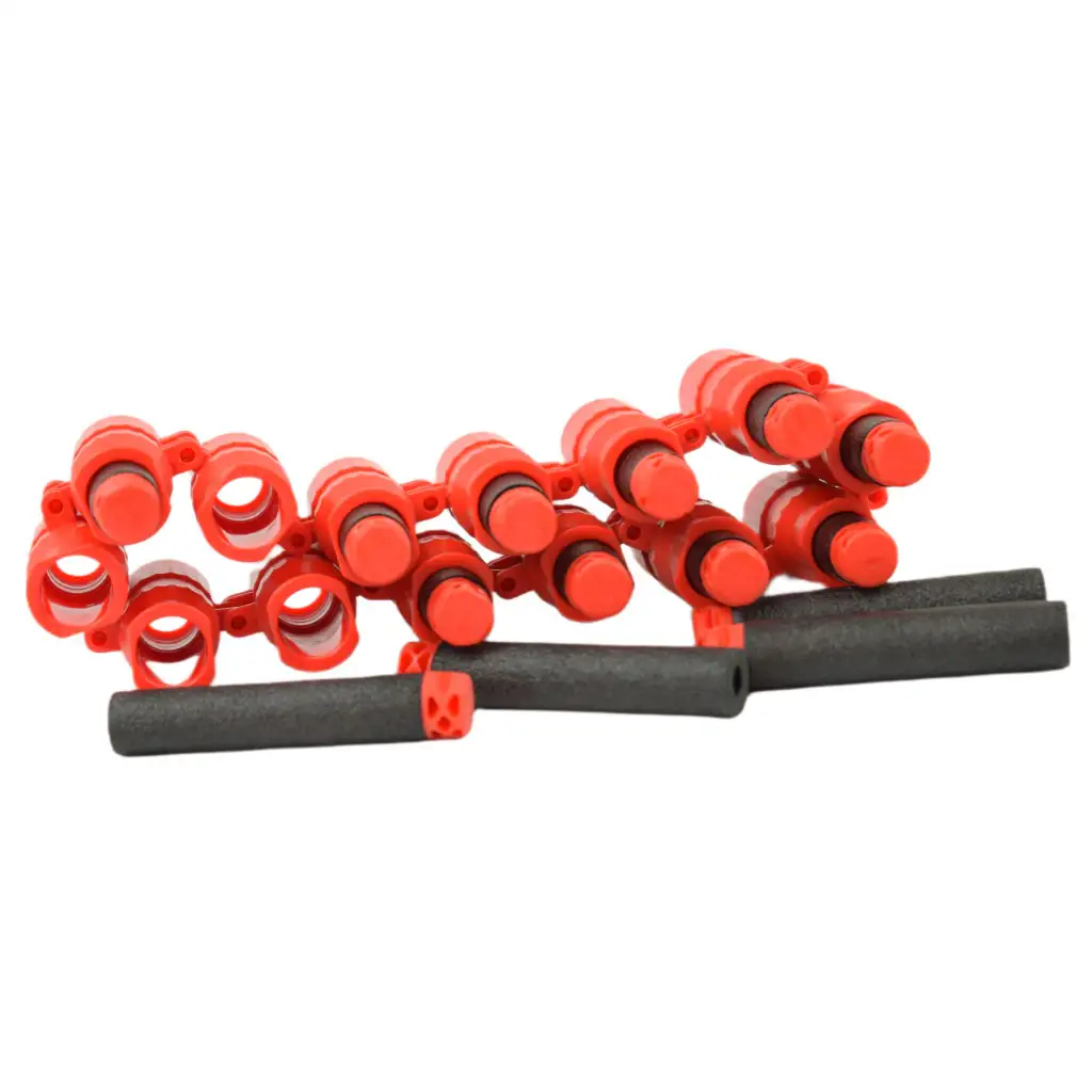 Rattle Belt Track Pro: Schaumstoffschusswaffe mit Magazin und Munition, Schussweite 18 Meter kép 9