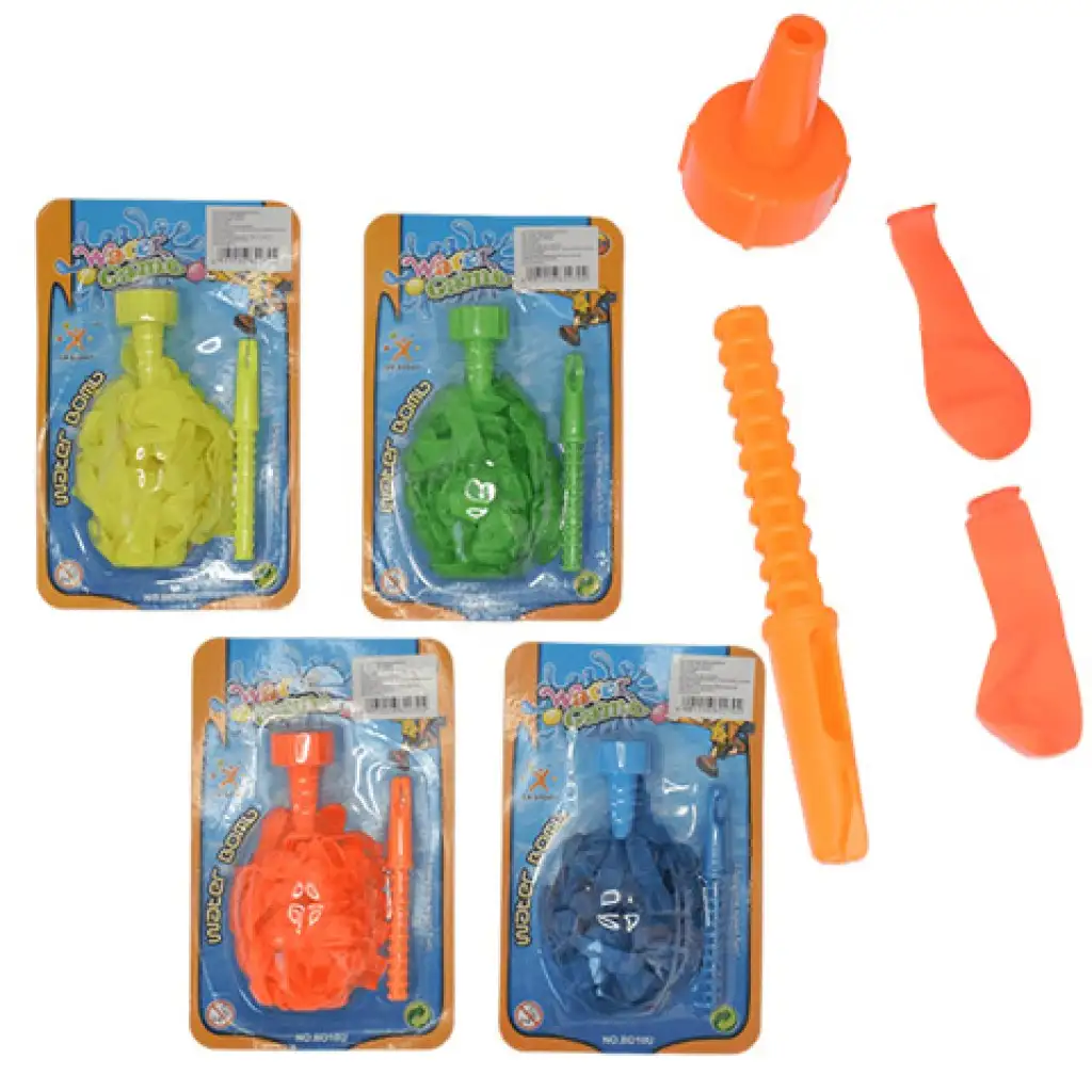 60-teiliges Wasserbomben-Set mit an den Wasserhahn anschließbarem Adapter in verschiedenen Farben kép 7