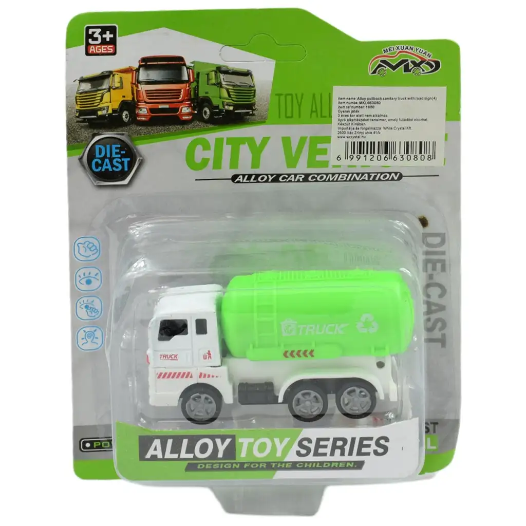 City Vehicle: Müllabfuhrfahrzeug in verschiedenen Varianten 1 Stück kép 3
