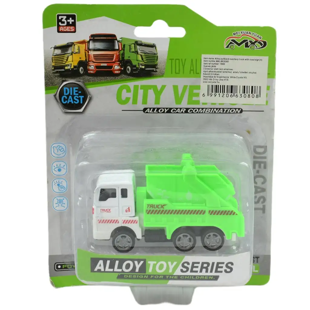 City Vehicle: Müllabfuhrfahrzeug in verschiedenen Varianten 1 Stück kép 4