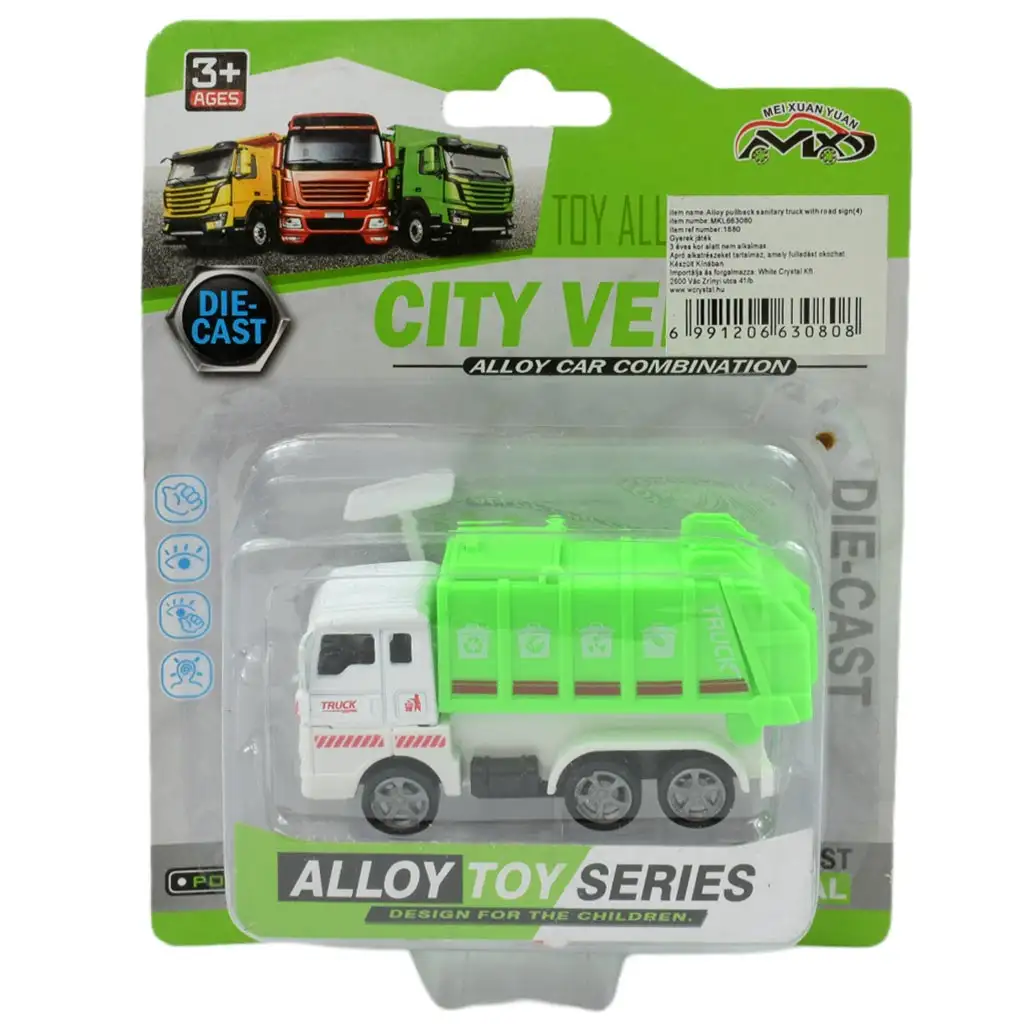 City Vehicle: Müllabfuhrfahrzeug in verschiedenen Varianten 1 Stück kép 2