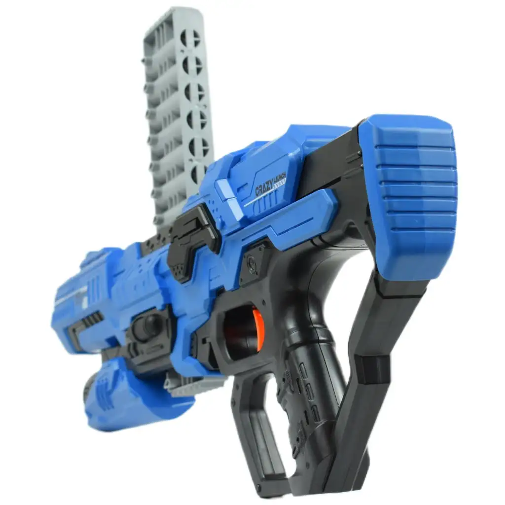 Frantic Launcher: Manuelle Schaumstoffpistole mit Zielscheibe und Munition 49cm kép 3