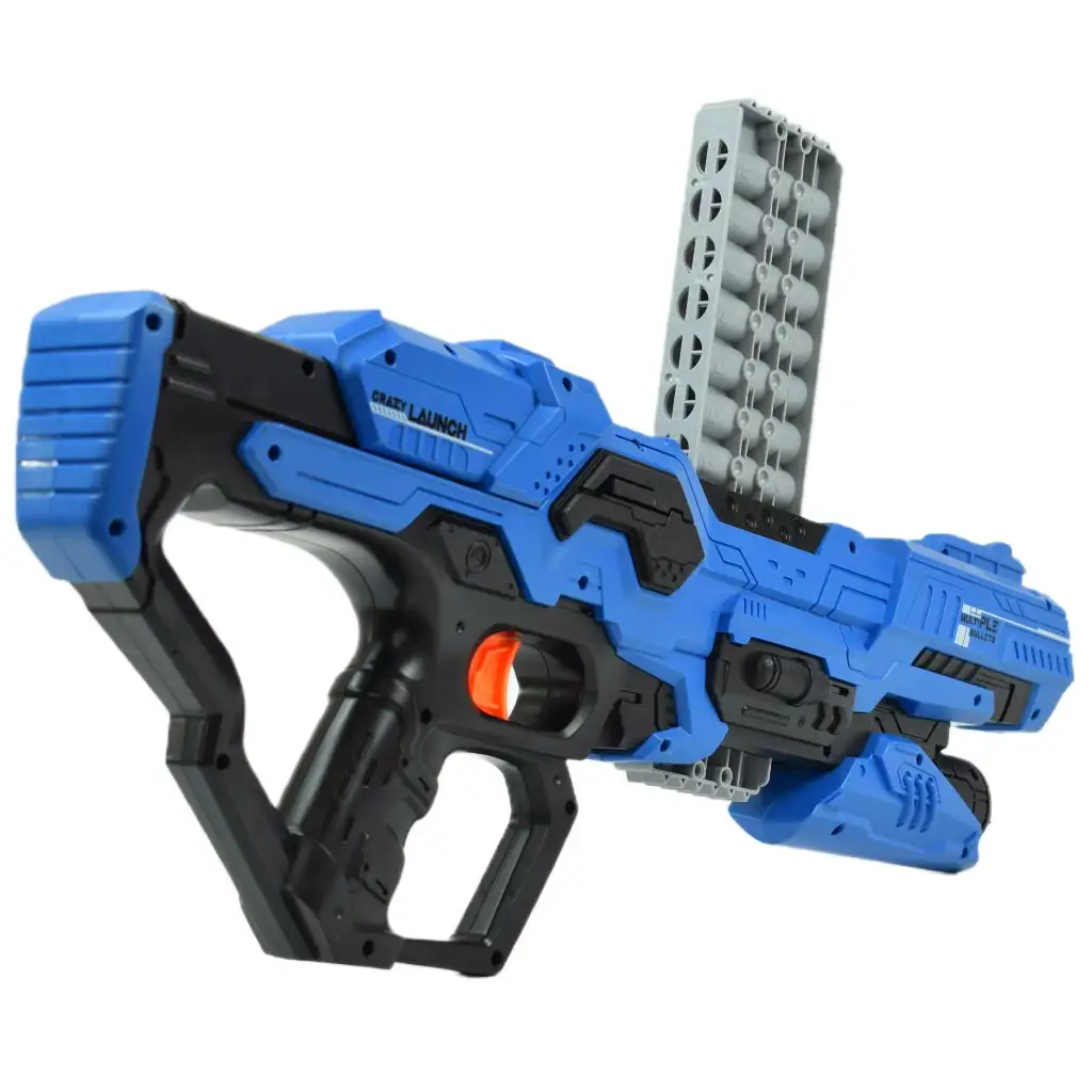 Frantic Launcher: Manuelle Schaumstoffpistole mit Zielscheibe und Munition 49cm kép 4