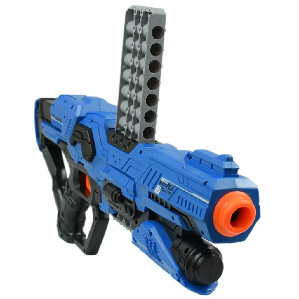 Frantic Launcher: Manuelle Schaumstoffpistole mit Zielscheibe und Munition 49cm kép 5