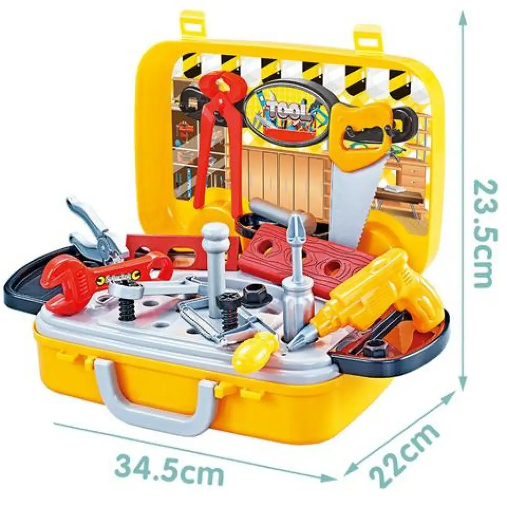 Heimwerker-Set im Koffer mit Werkzeugen kép 2