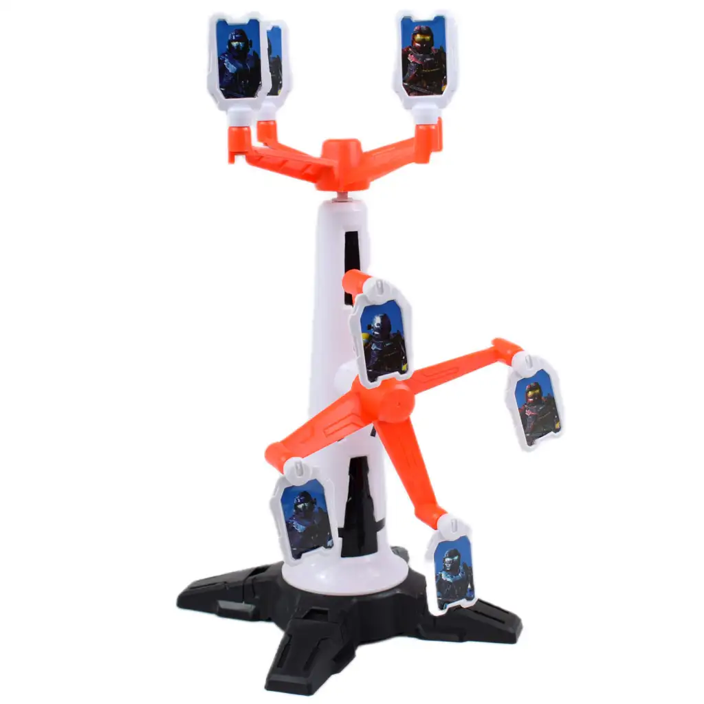 Space Wars: Schaumstoffpistole mit drehbarer Zielscheibe und Munition kép 3