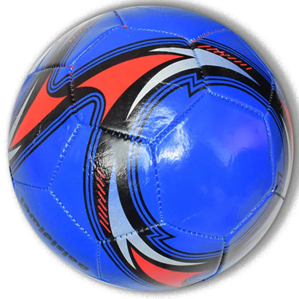 Neonfarbener Kunstleder-Fußball in verschiedenen Ausführungen, 23 cm kép 5