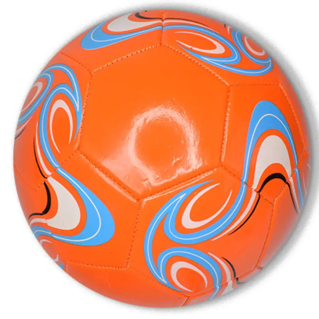 Kunstleder-Fußball mit lebhaften Farben in vier verschiedenen Farben, 23 cm kép 4