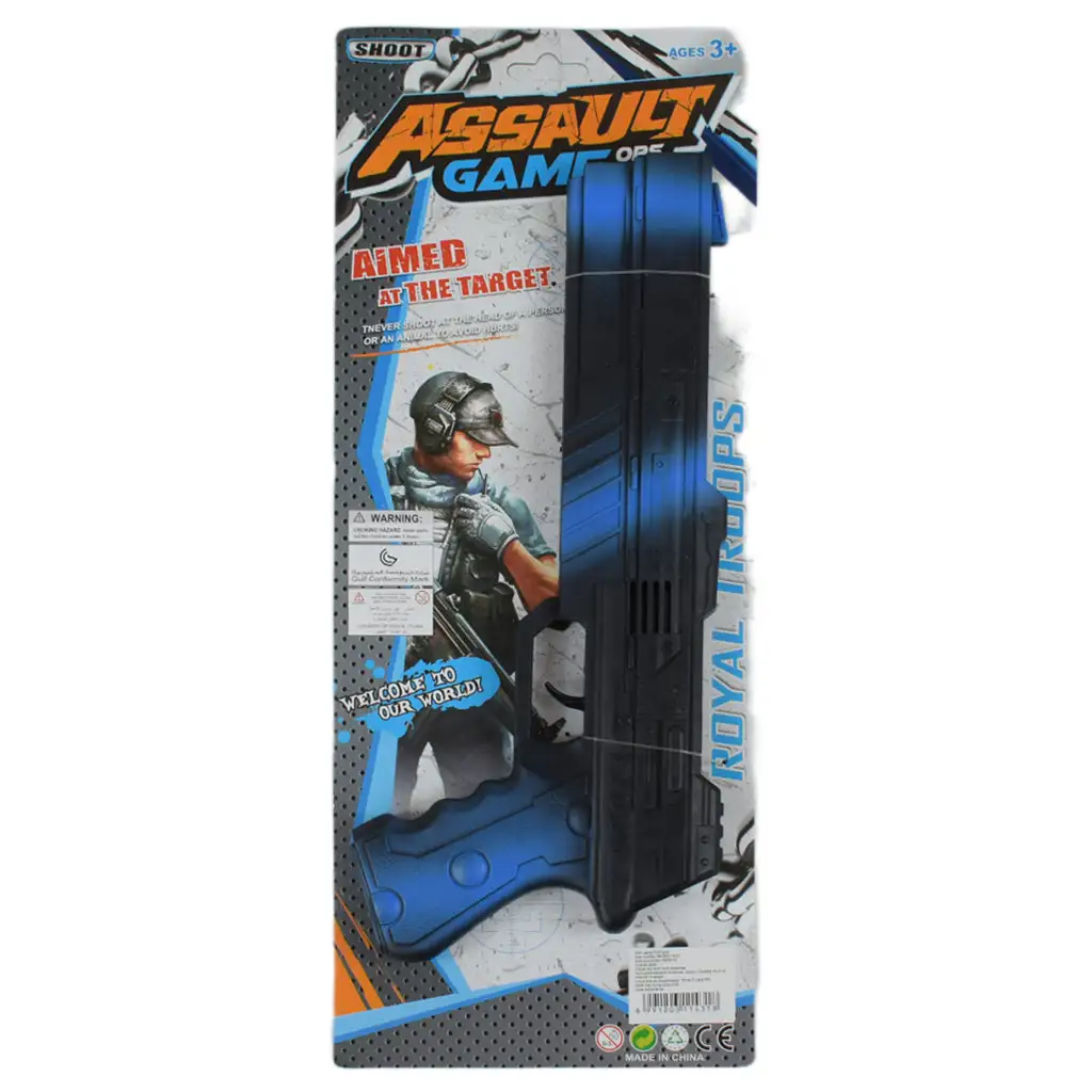 Assault Game: Kommandotaktische Waffe in Blau, 30 cm kép 5