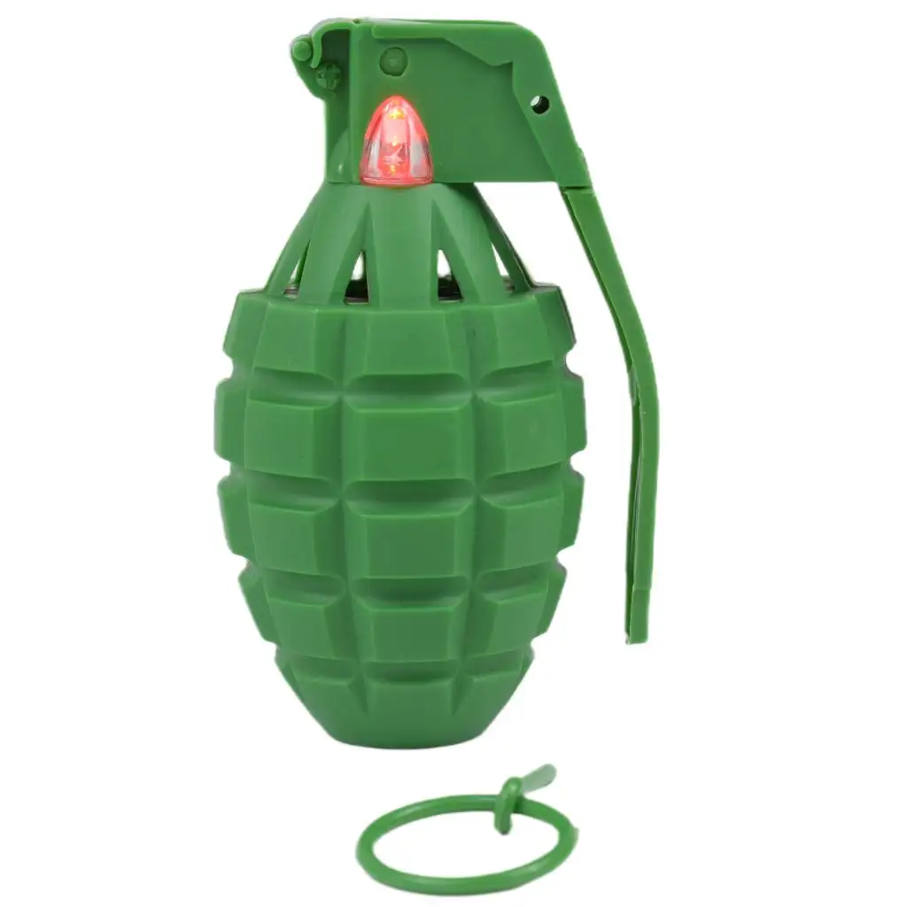 Breah: Spielzeug-Handgranate in Grün mit Licht und Ton, 11 cm kép 4