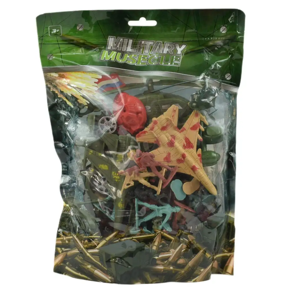 Militärset: Großes Militärspielset mit Fahrzeugen und Soldatenfiguren kép 4