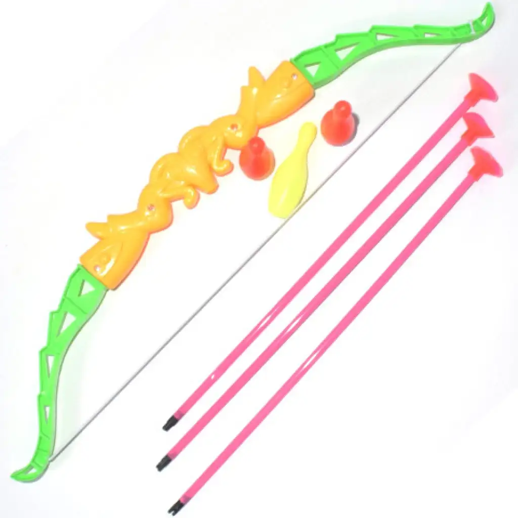 Neues Set mit Saugnapfpfeilen und Bowlingkegeln 46 cm kép 2