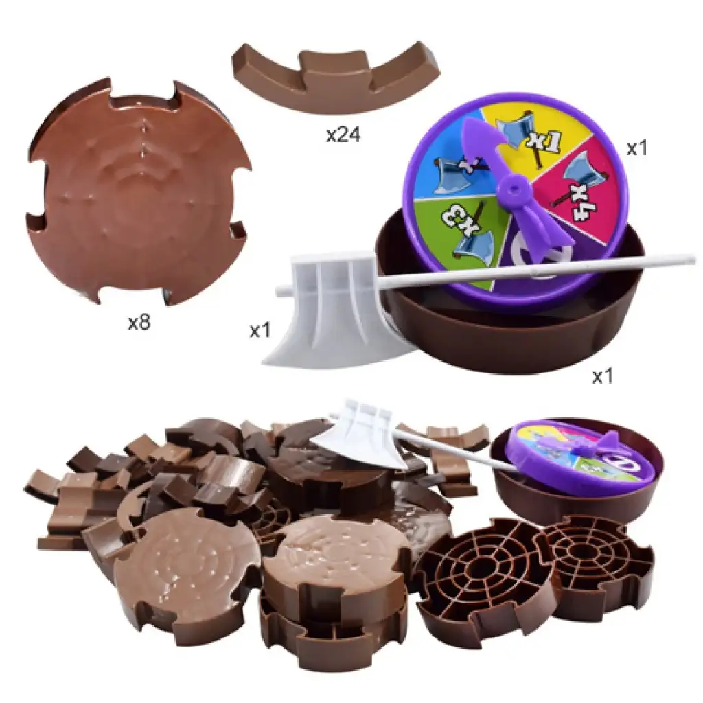 Geschicklichkeitsspiel mit Axt für Holzfäller kép 2