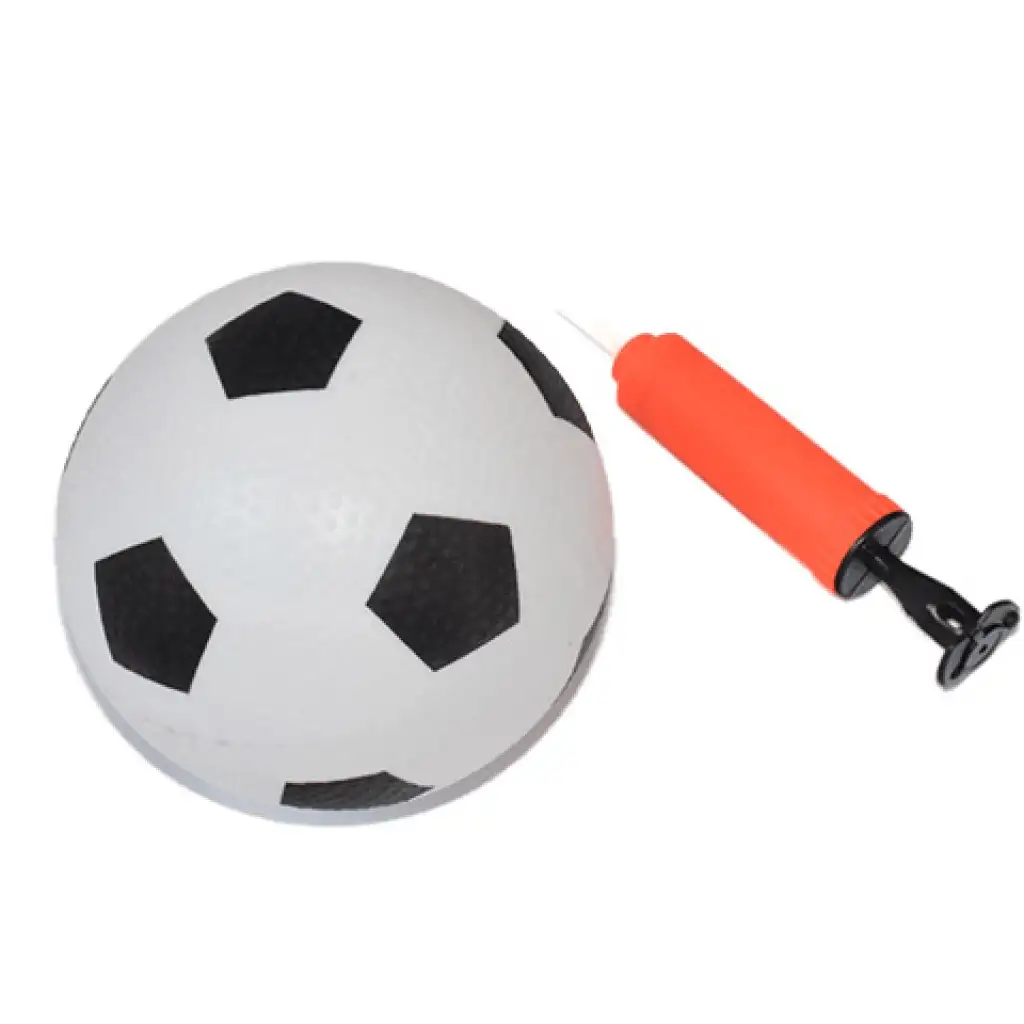 Fußballtor-Set mit Netz, Ball und Pumpe 97x64x34cm kép 2