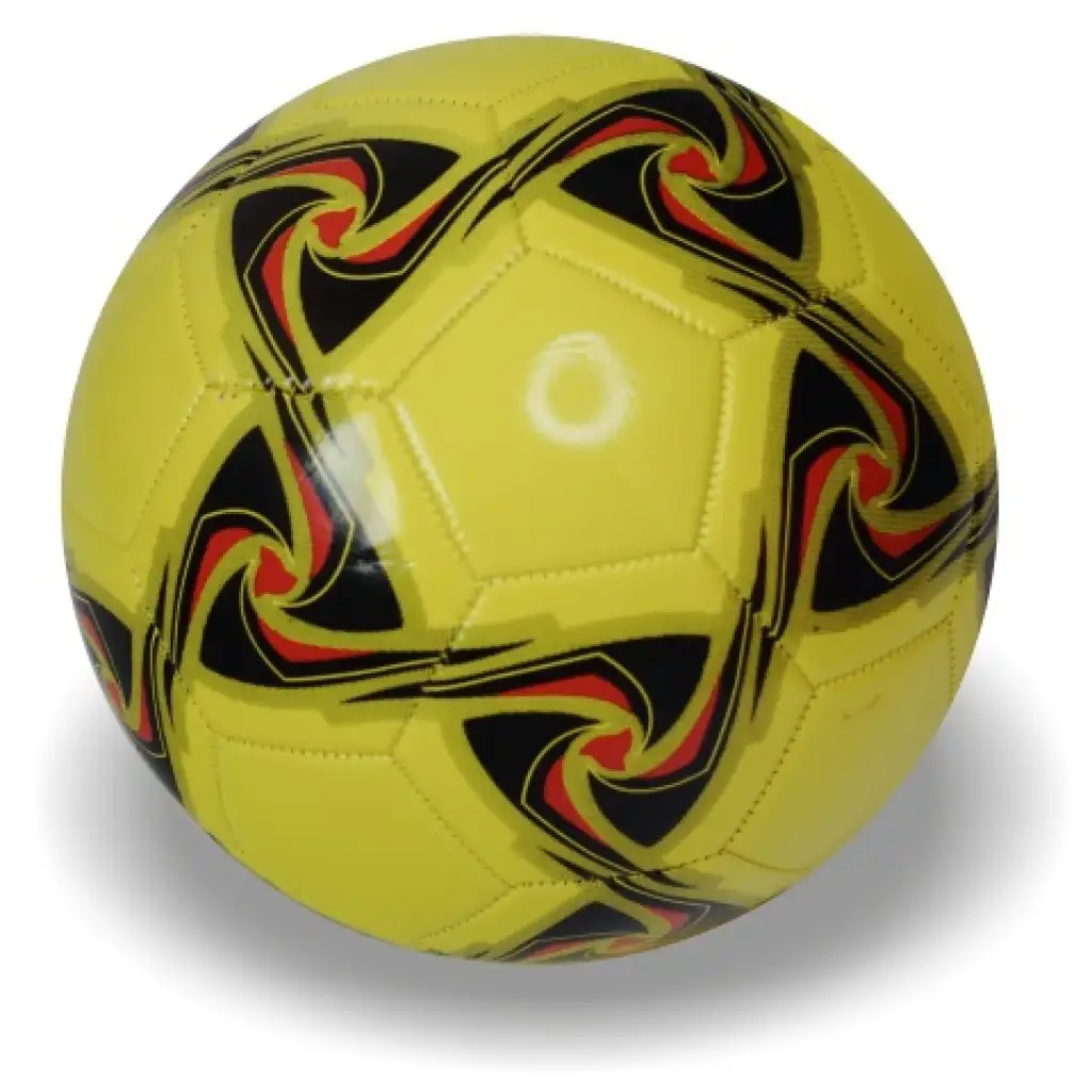 Bunter Kunstleder-Fußball in verschiedenen Ausführungen, 22 cm kép 3