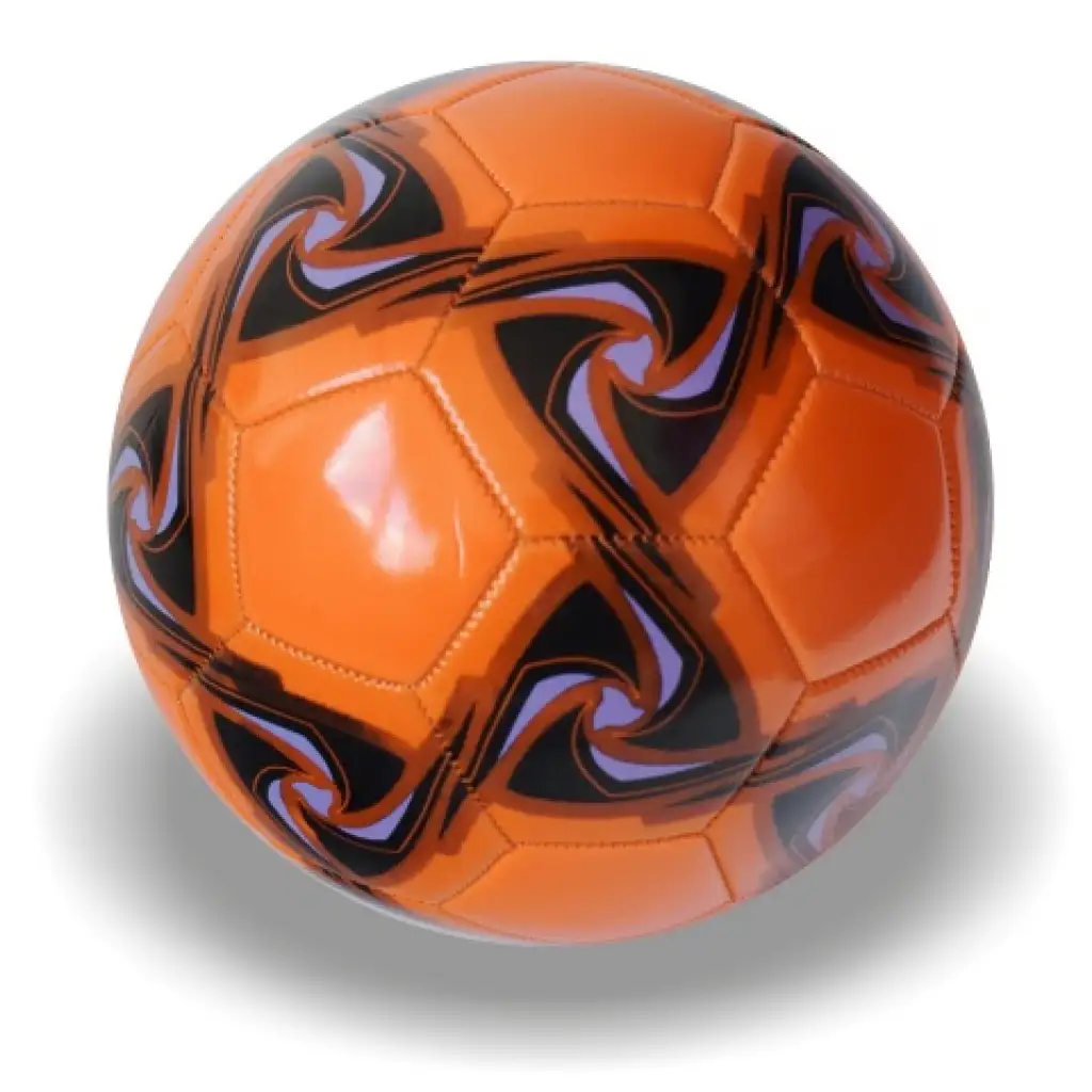 Bunter Kunstleder-Fußball in verschiedenen Ausführungen, 22 cm kép 5