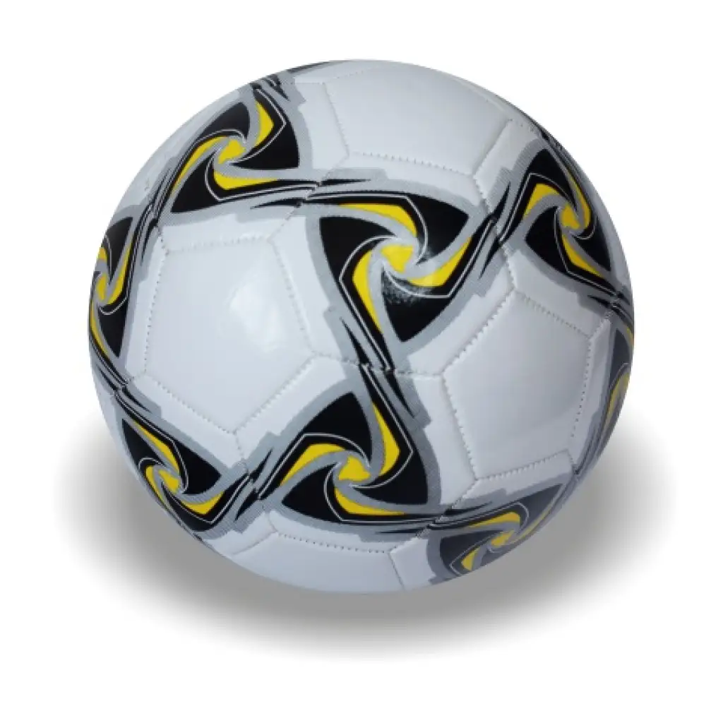 Bunter Kunstleder-Fußball in verschiedenen Ausführungen, 22 cm kép 2