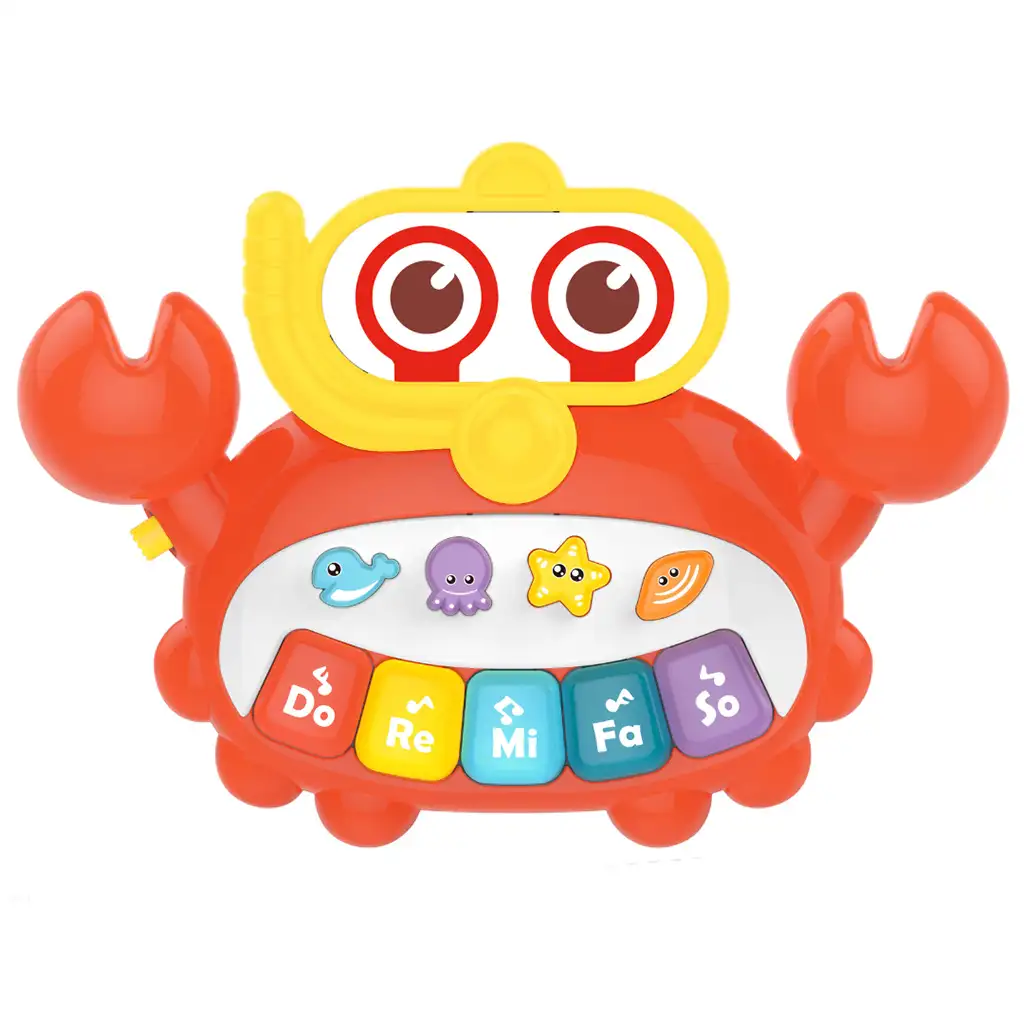 Music World: Fröhliche musizierende Krabbenklavier kép 2