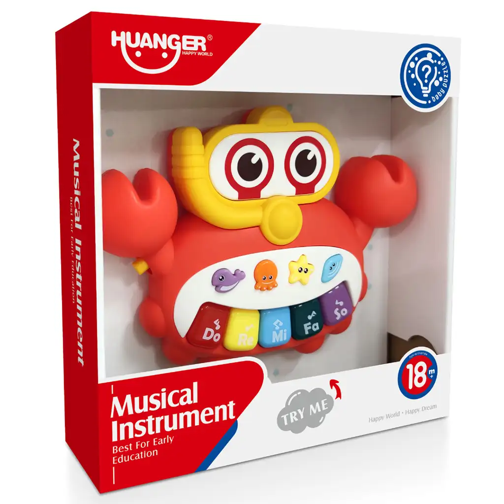 Music World: Fröhliche musizierende Krabbenklavier kép 4