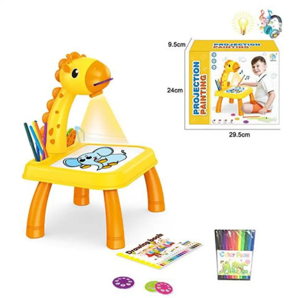 Giraffen-Projektor-Zeichentisch