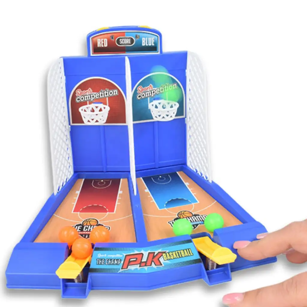 Tisch-Basketball-Meisterschaft Spielset mit Abschussvorrichtung kép 5