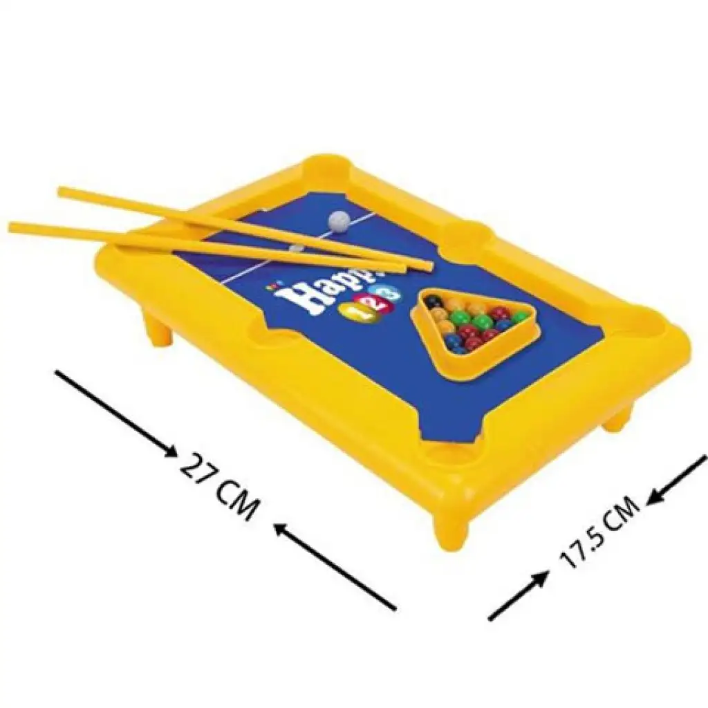 Mini billiárd asztal szett 27cm kép 1