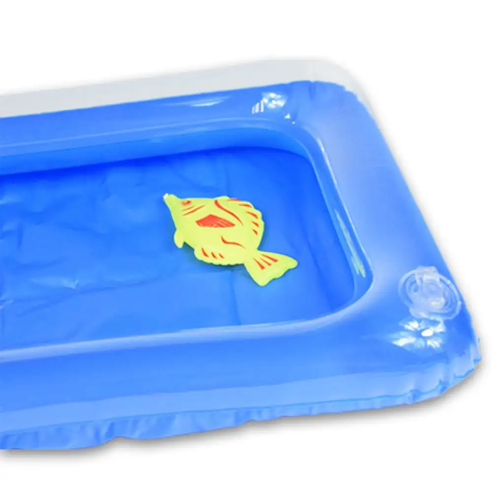 Angelspiel mit aufblasbarem Pool und Teleskop-Angelrute kép 4