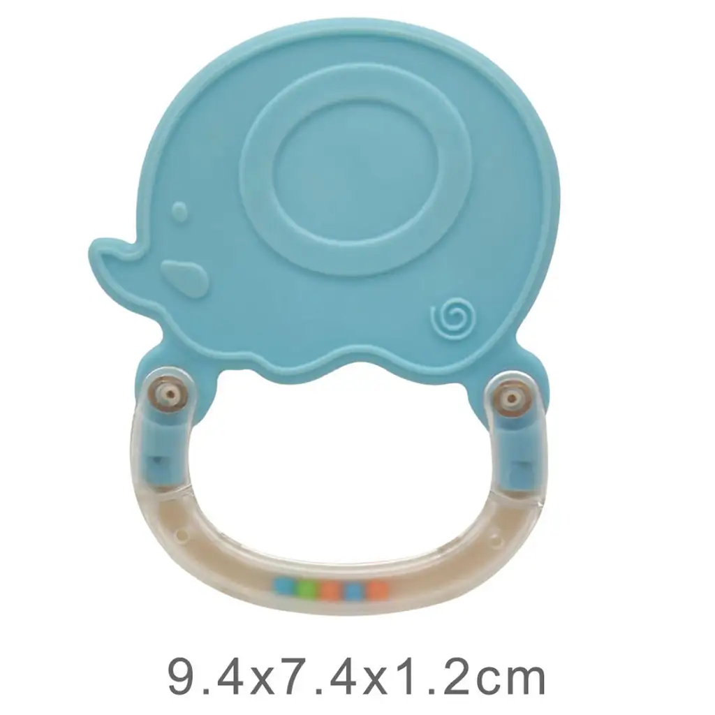 Sun Baby: Elefanten-Babyrassel und Beißring kép 2