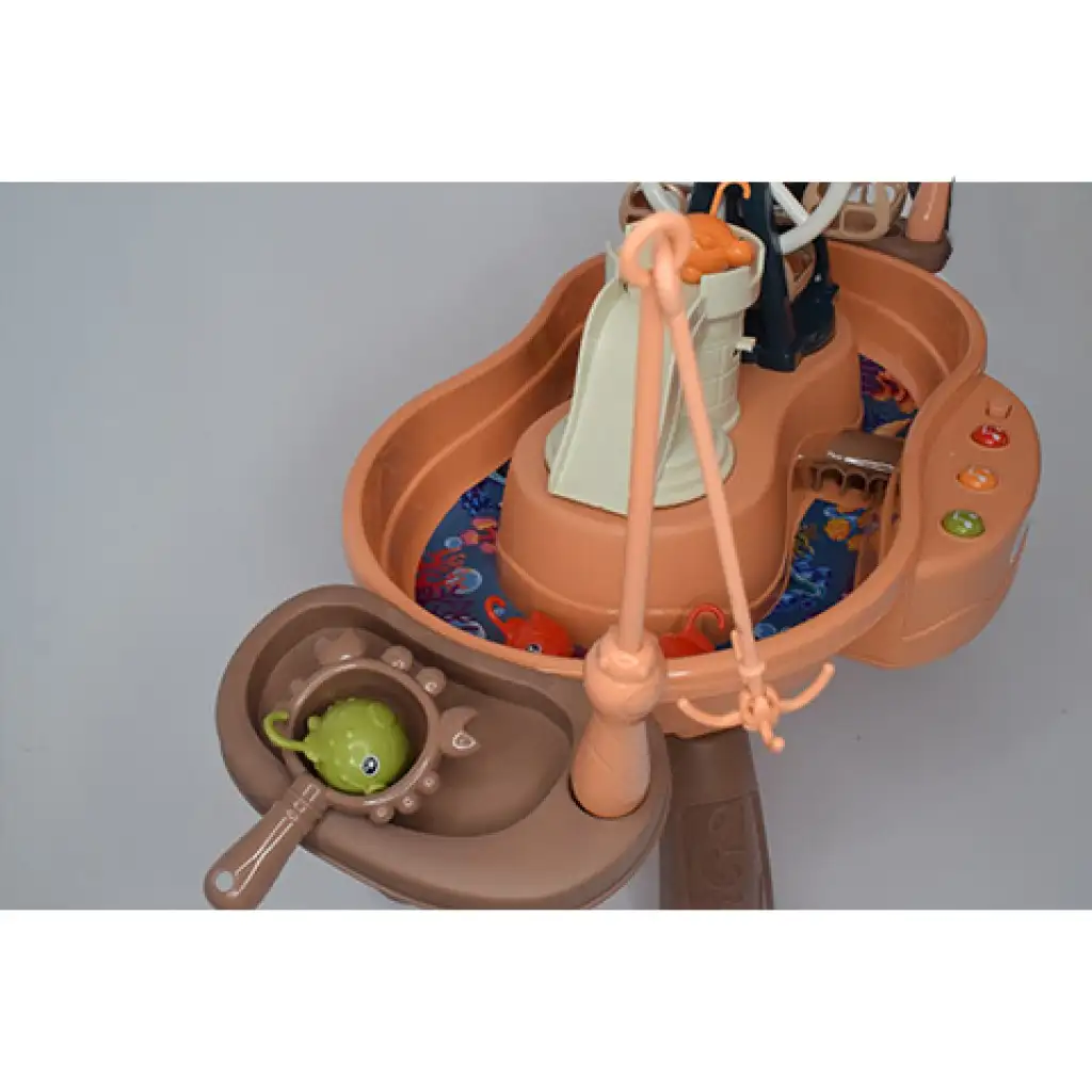 Auf zum Angeln! Angelspiel mit Becken, Wasserumwälzer und Sound. kép 5