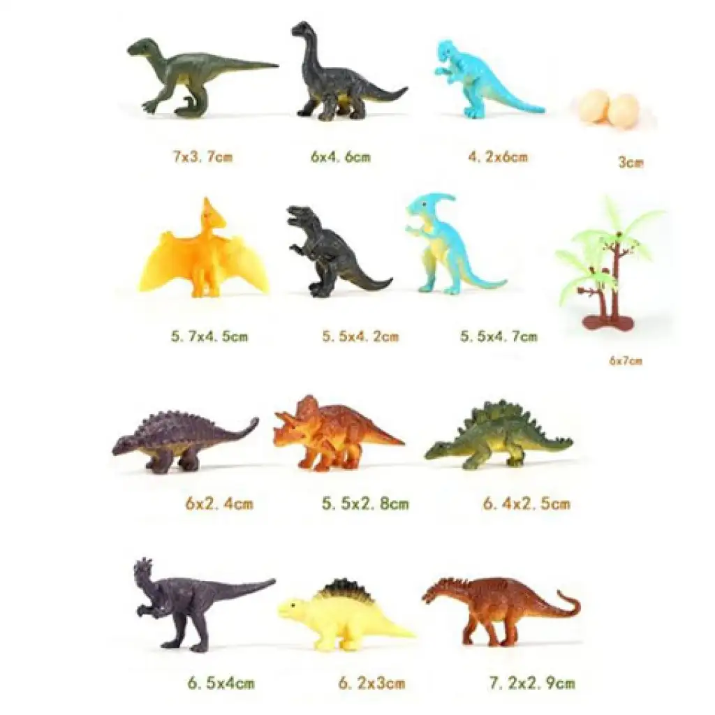 Dino World: Dinosaurier-Figurenset kép 2