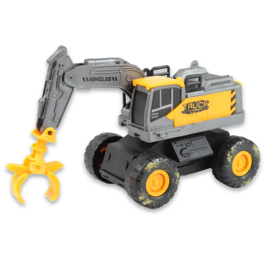 Simulation Vehicle: Arbeitsmaschinenset mit schlammigen Rädern in verschiedenen Ausführungen, 3er-Pack. kép 7