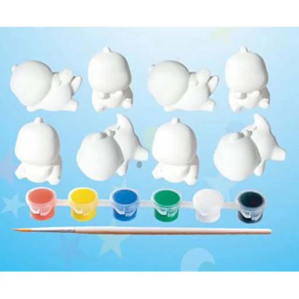 Bemalbare Dinosaurierfiguren Kreativset kép 2