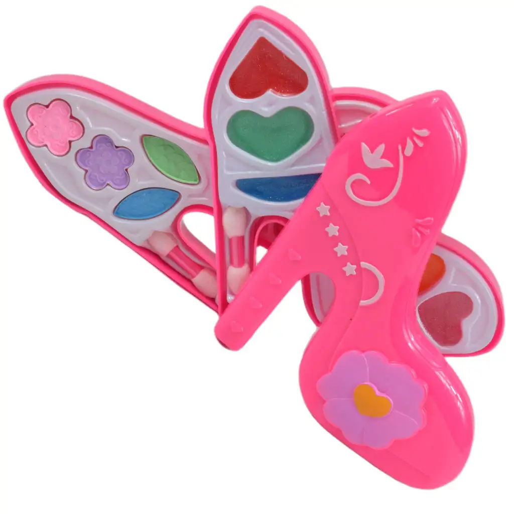 Make-Up-Set: Zweistöckige Schminkpalette in High-Heel-Form kép 2