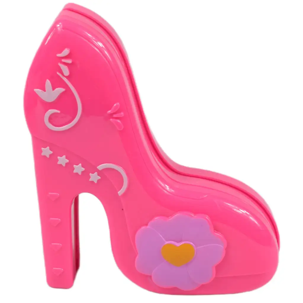 Make-Up-Set: Zweistöckige Schminkpalette in High-Heel-Form kép 3